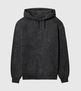 Plain Unisex Acid Wash Hooded Sweatshirts